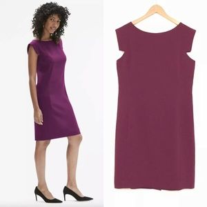MM Lafleur Sarah Plum work dress